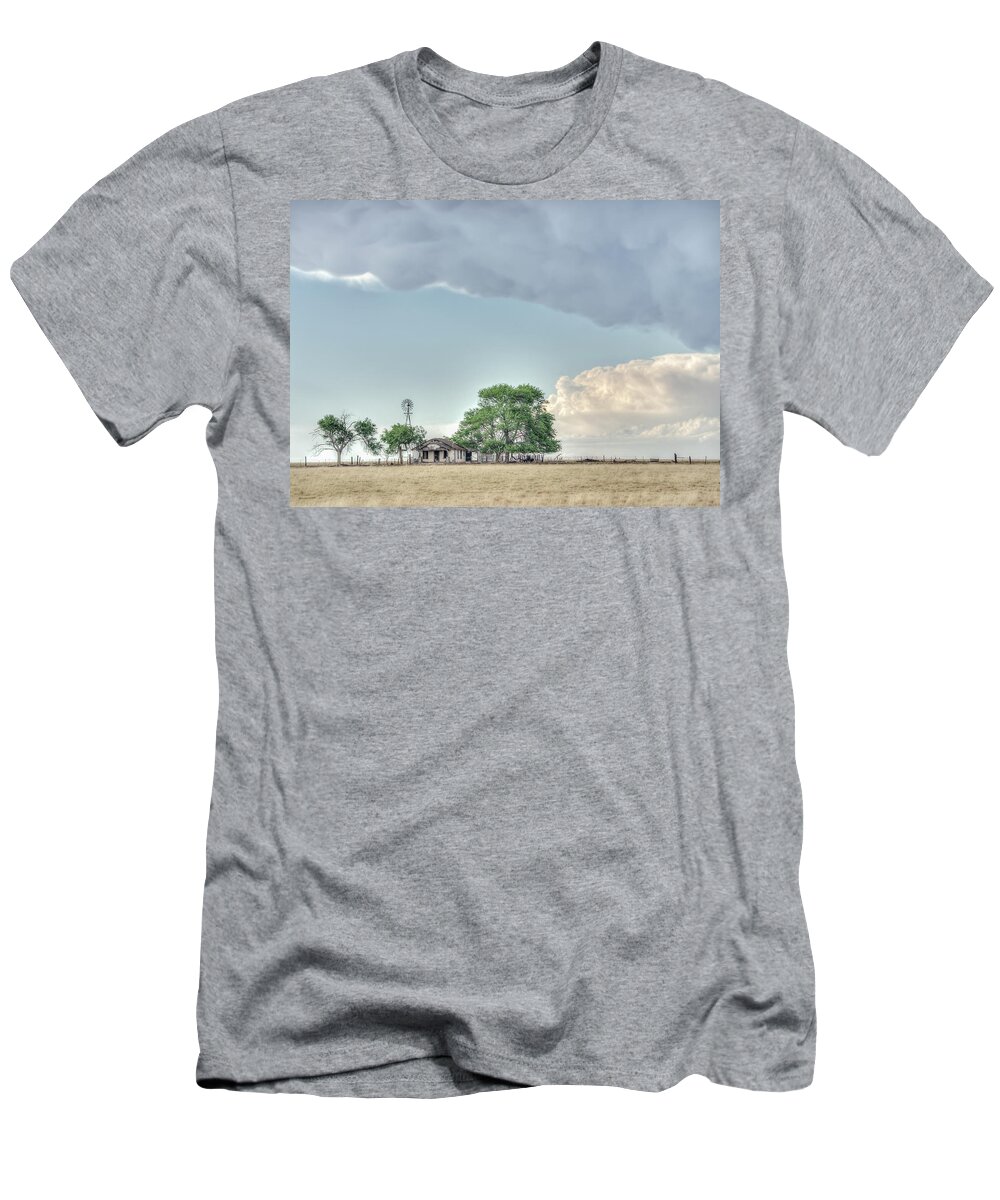 Clouds T-Shirt featuring the photograph Trees Are Alive by Laura Hedien