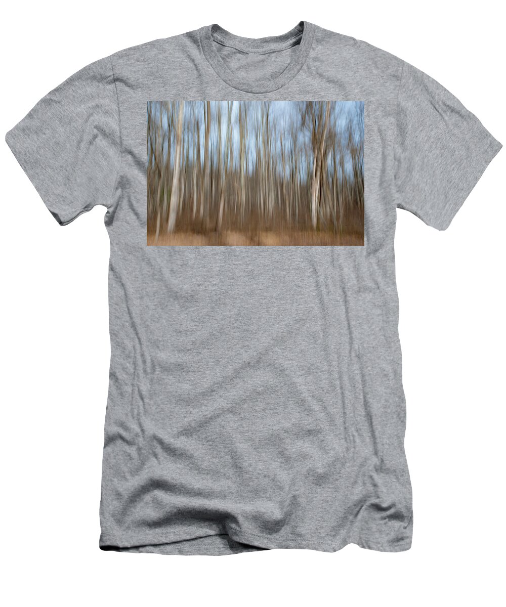 Blue Ridge T-Shirt featuring the photograph Trees in the Forest by Mark Duehmig
