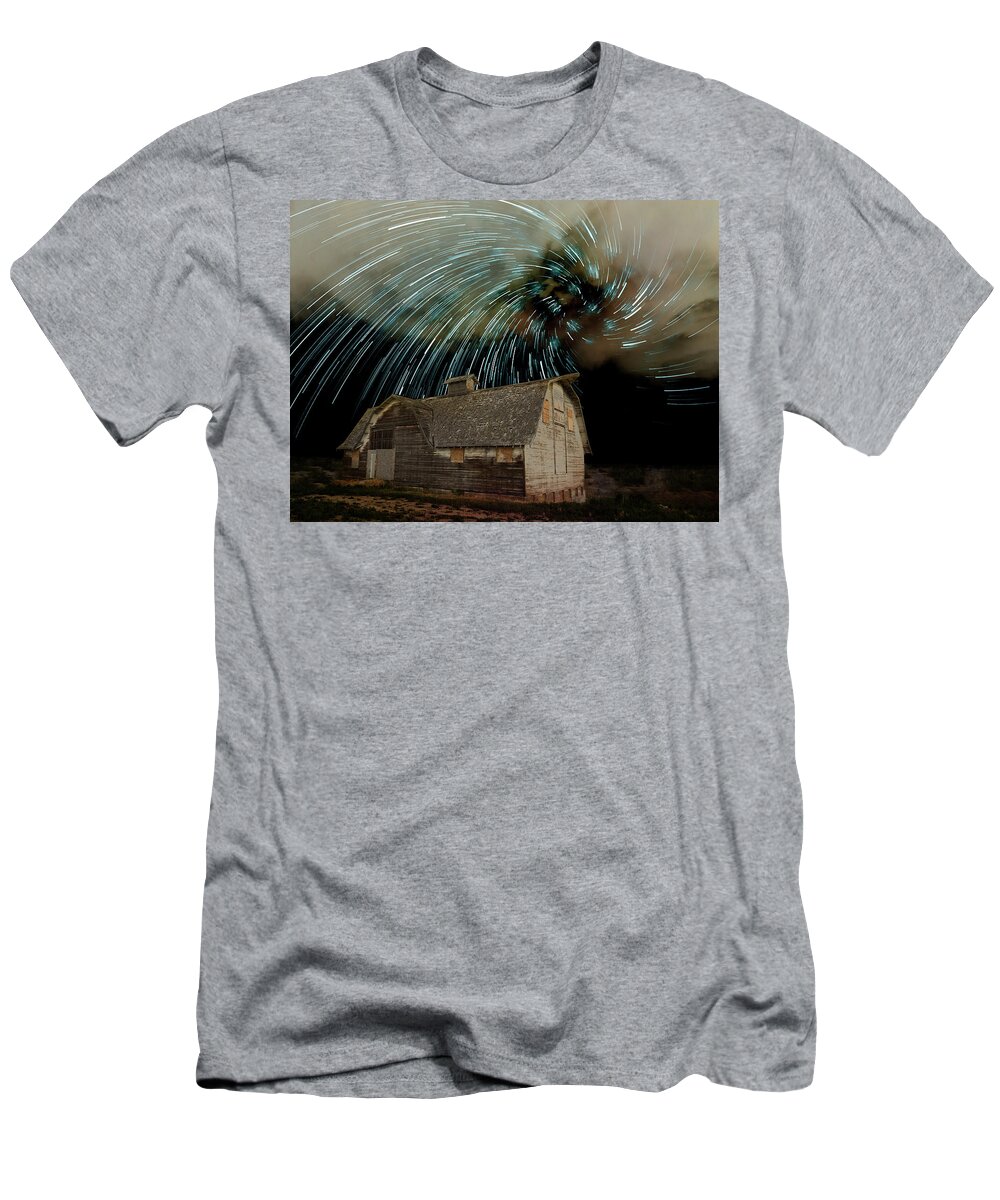 Night Photography T-Shirt featuring the photograph Twilight Zone by Jennifer Grossnickle