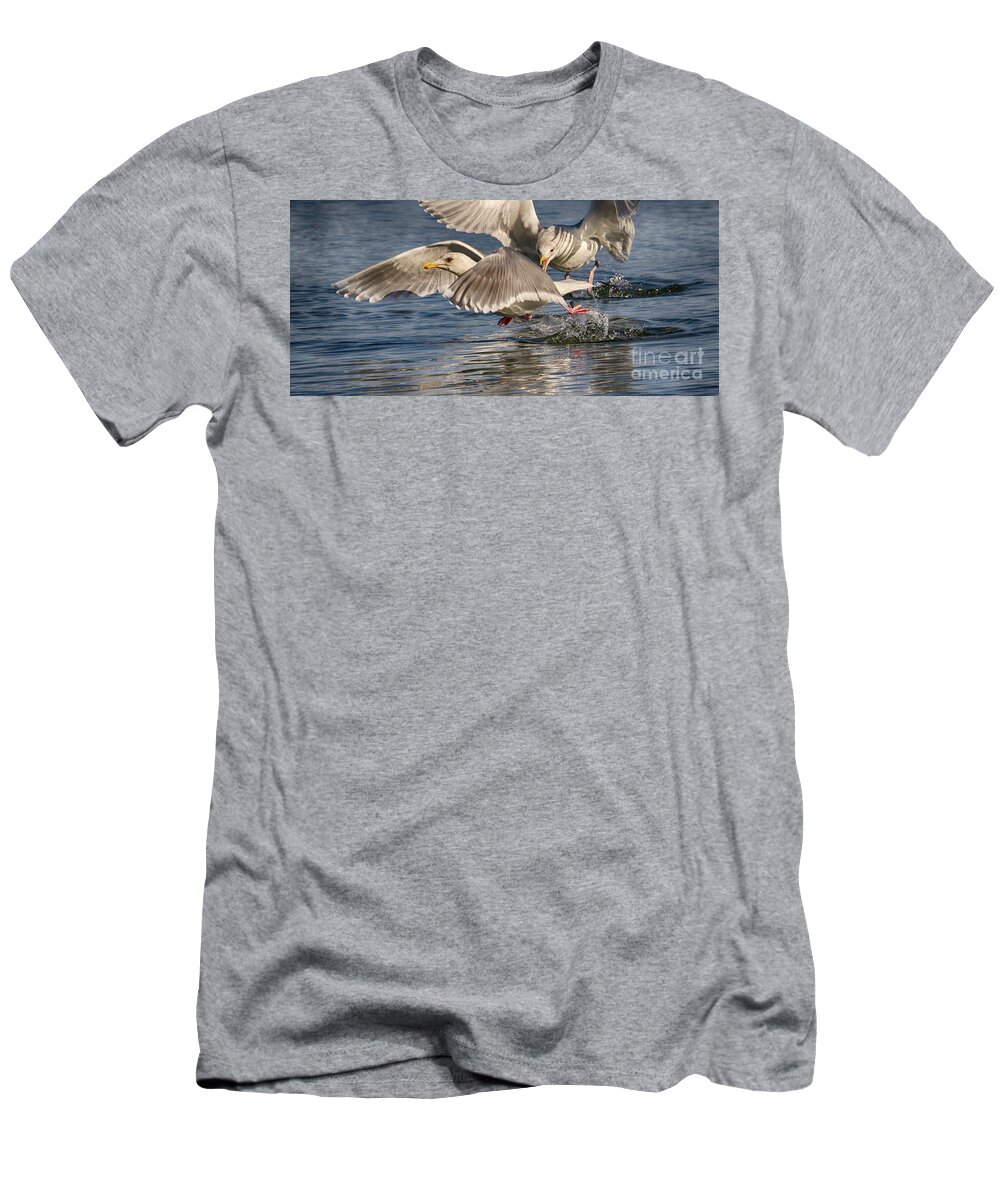 Survival T-Shirt featuring the photograph Vamoose by Bob Christopher