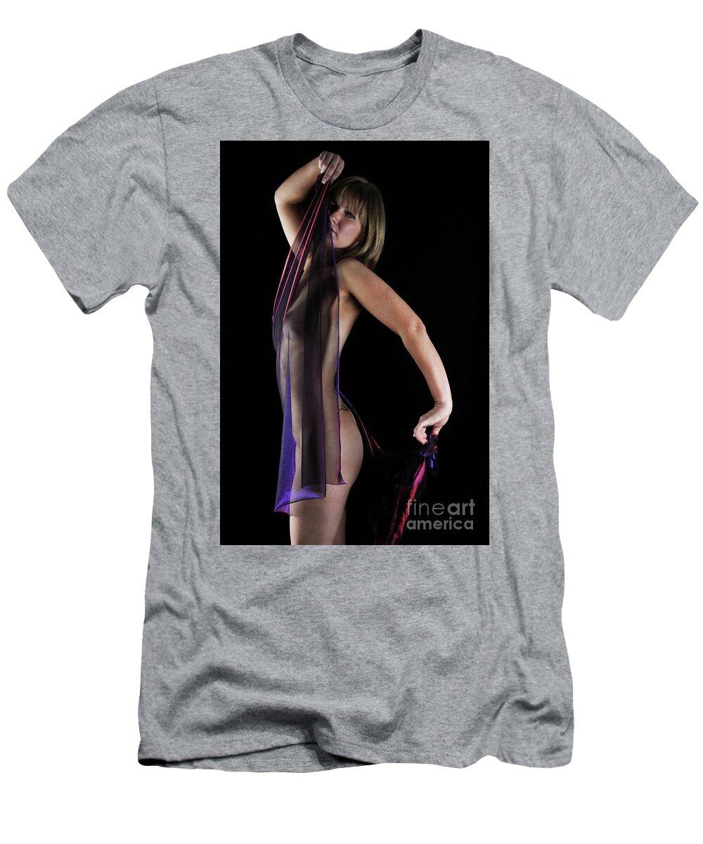 Girl T-Shirt featuring the photograph Vibrance In Motion by Robert WK Clark
