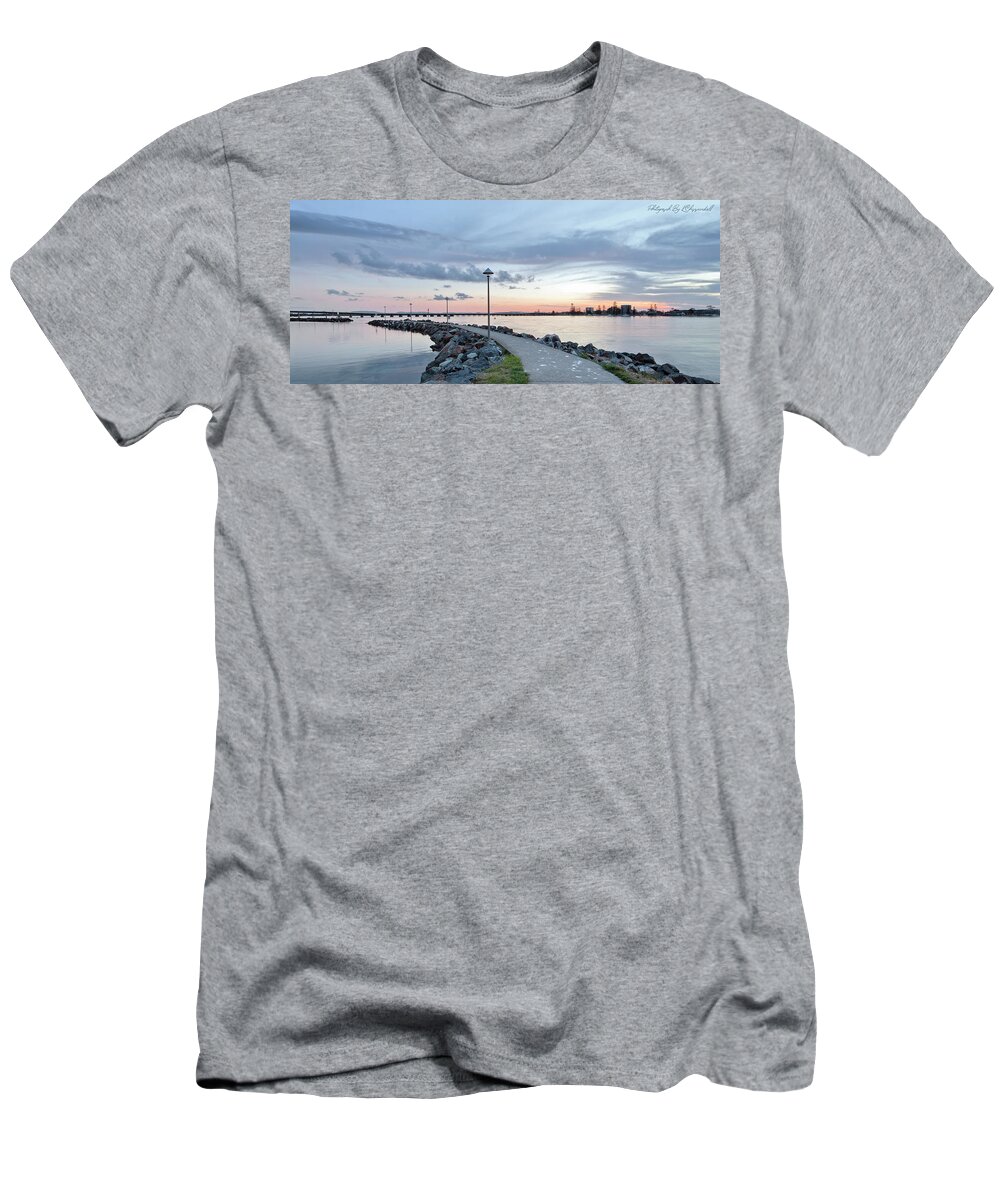 Forster Photography T-Shirt featuring the digital art What a beautiful day 01 by Kevin Chippindall