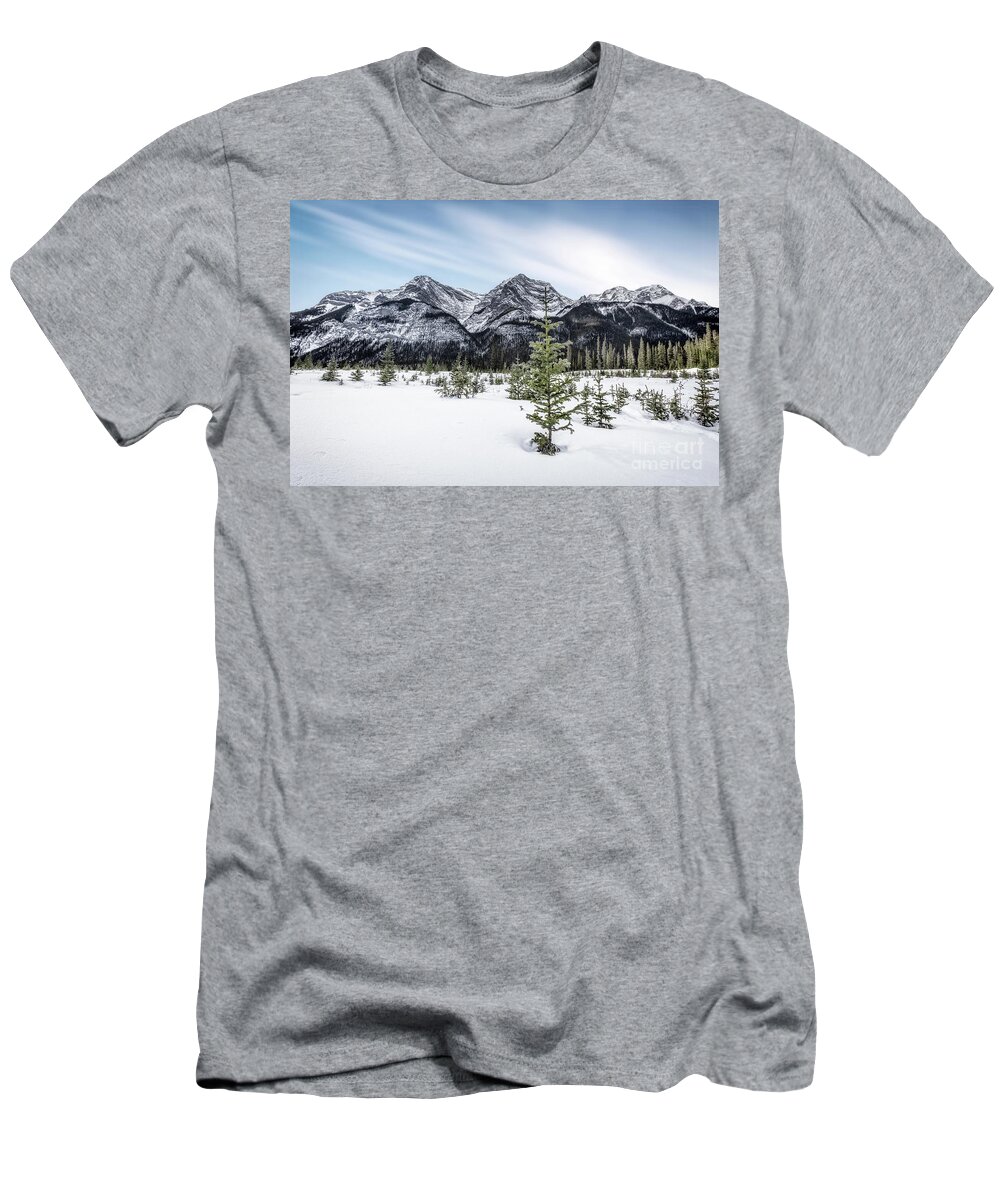 Kremsdorf T-Shirt featuring the photograph When Winter Comes by Evelina Kremsdorf