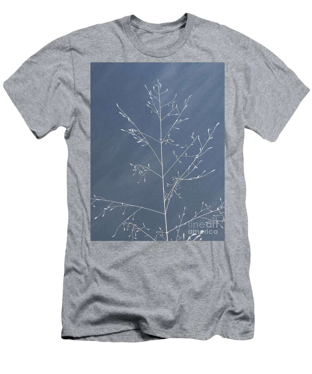 Photograph T-Shirt featuring the photograph Wispy Stems of Grass by Christy Garavetto