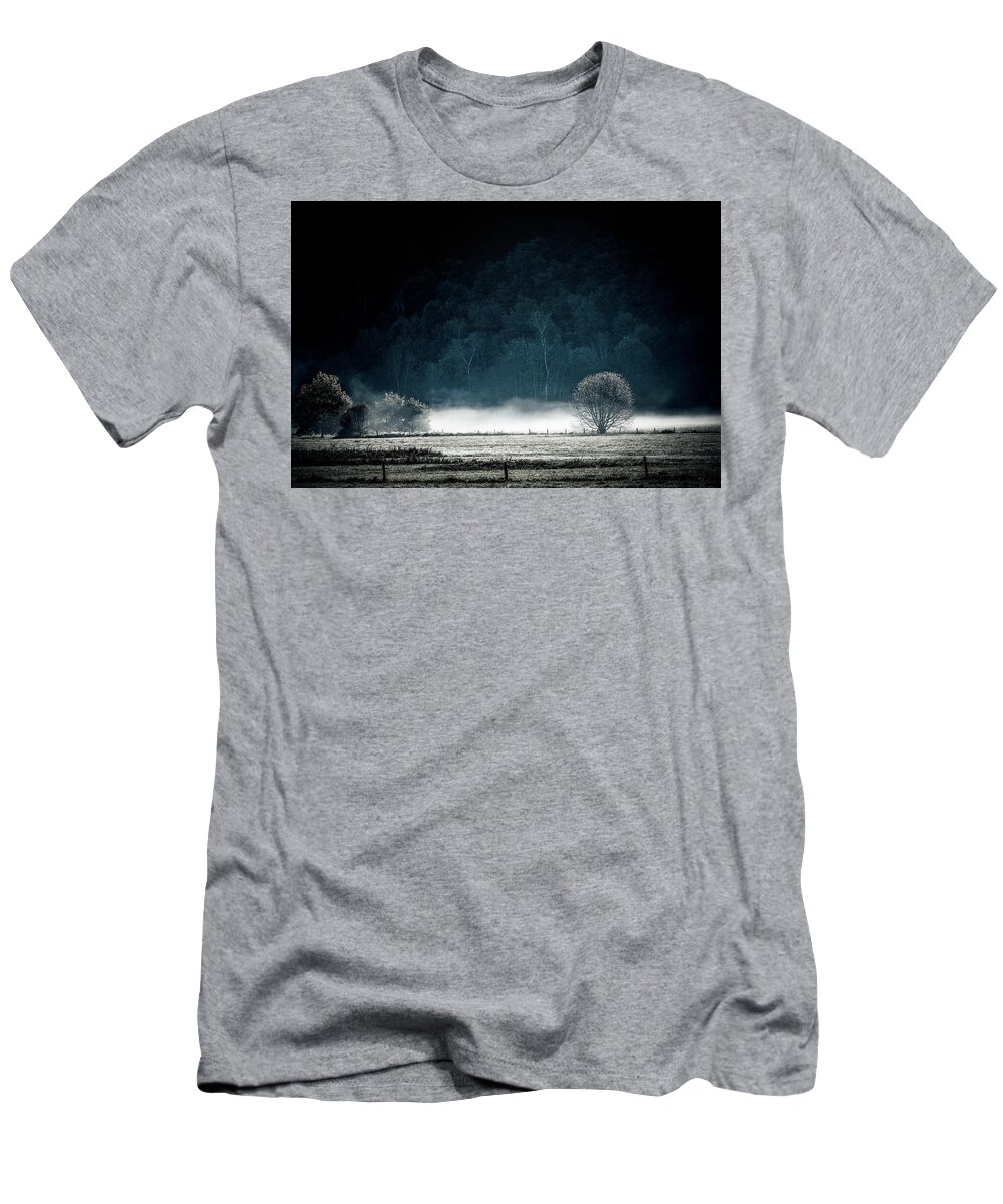 Landscape T-Shirt featuring the photograph White Mist by Philippe Sainte-Laudy