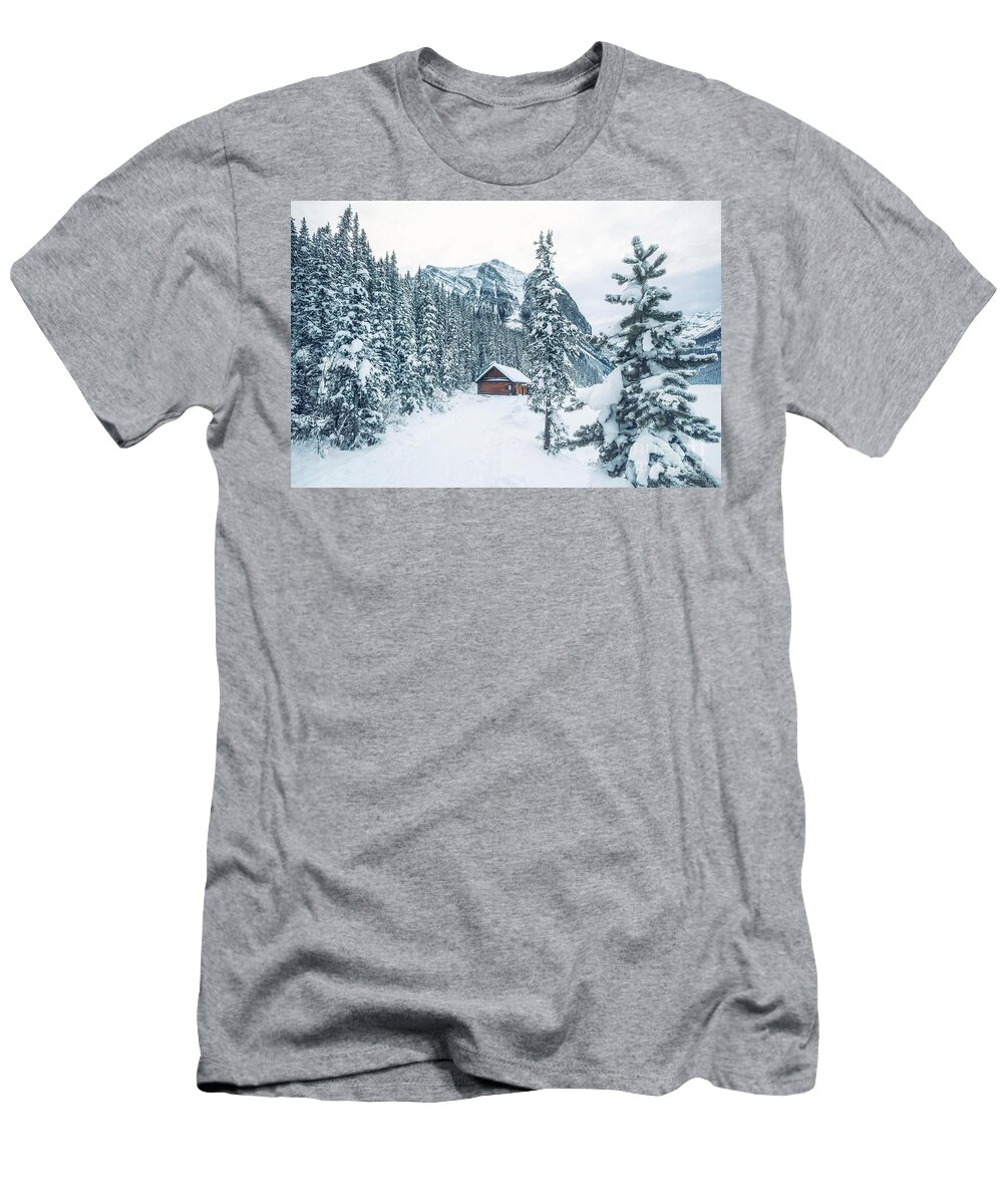 Kremsdorf T-Shirt featuring the photograph Winter Comes When You Dream Of Snow by Evelina Kremsdorf