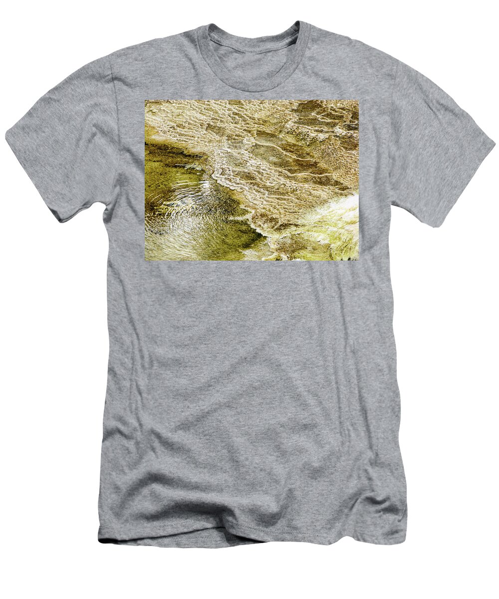 Abstract T-Shirt featuring the photograph Yellowstone 5 by Segura Shaw Photography