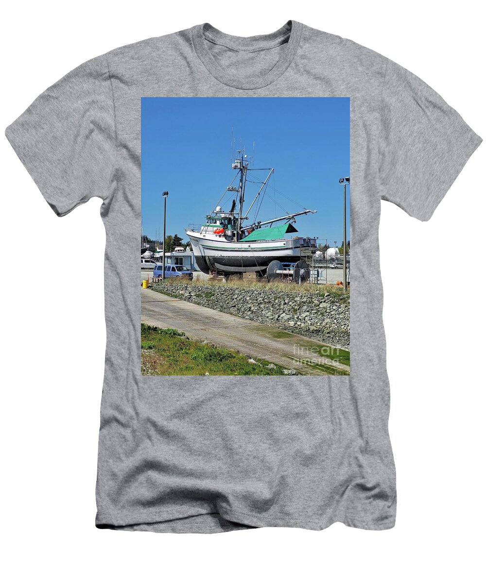 Fishing Vessel South Star By Norma Appleton T-Shirt featuring the photograph Fishing Vessel South Star #1 by Norma Appleton