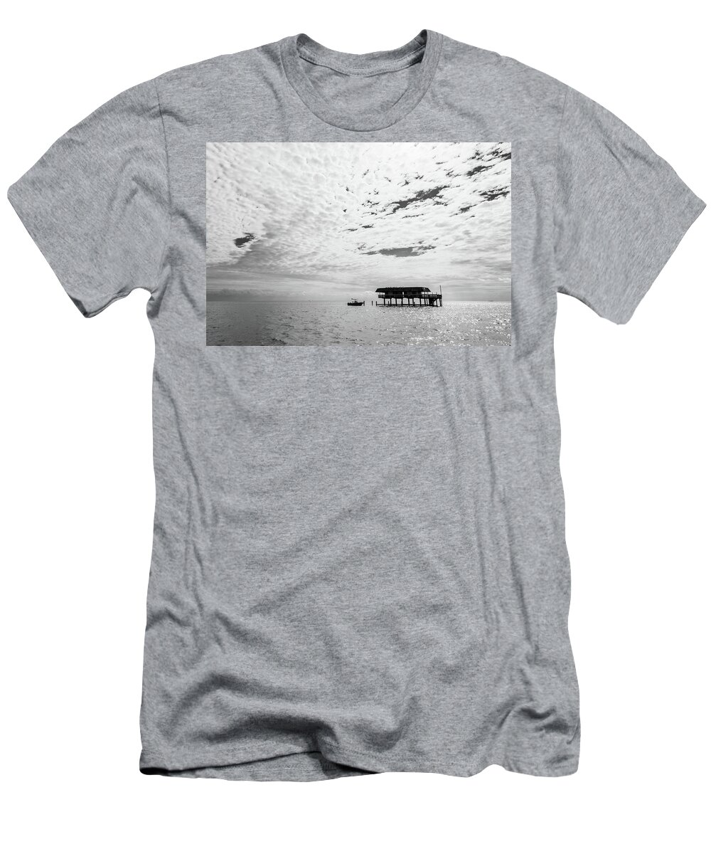 Atlantic Ocean T-Shirt featuring the photograph Still Standing #1 by Stefan Mazzola