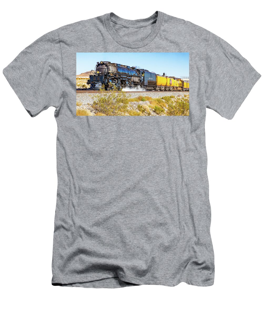 Nevada T-Shirt featuring the photograph Union Pacific 4014 #1 by James Marvin Phelps