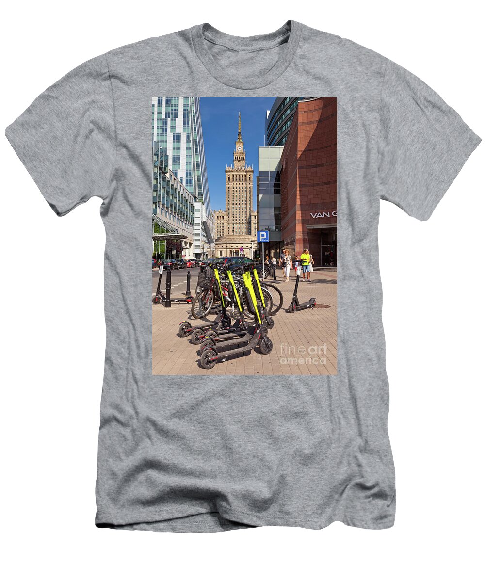  T-Shirt featuring the photograph Warsaw #1 by Bill Robinson
