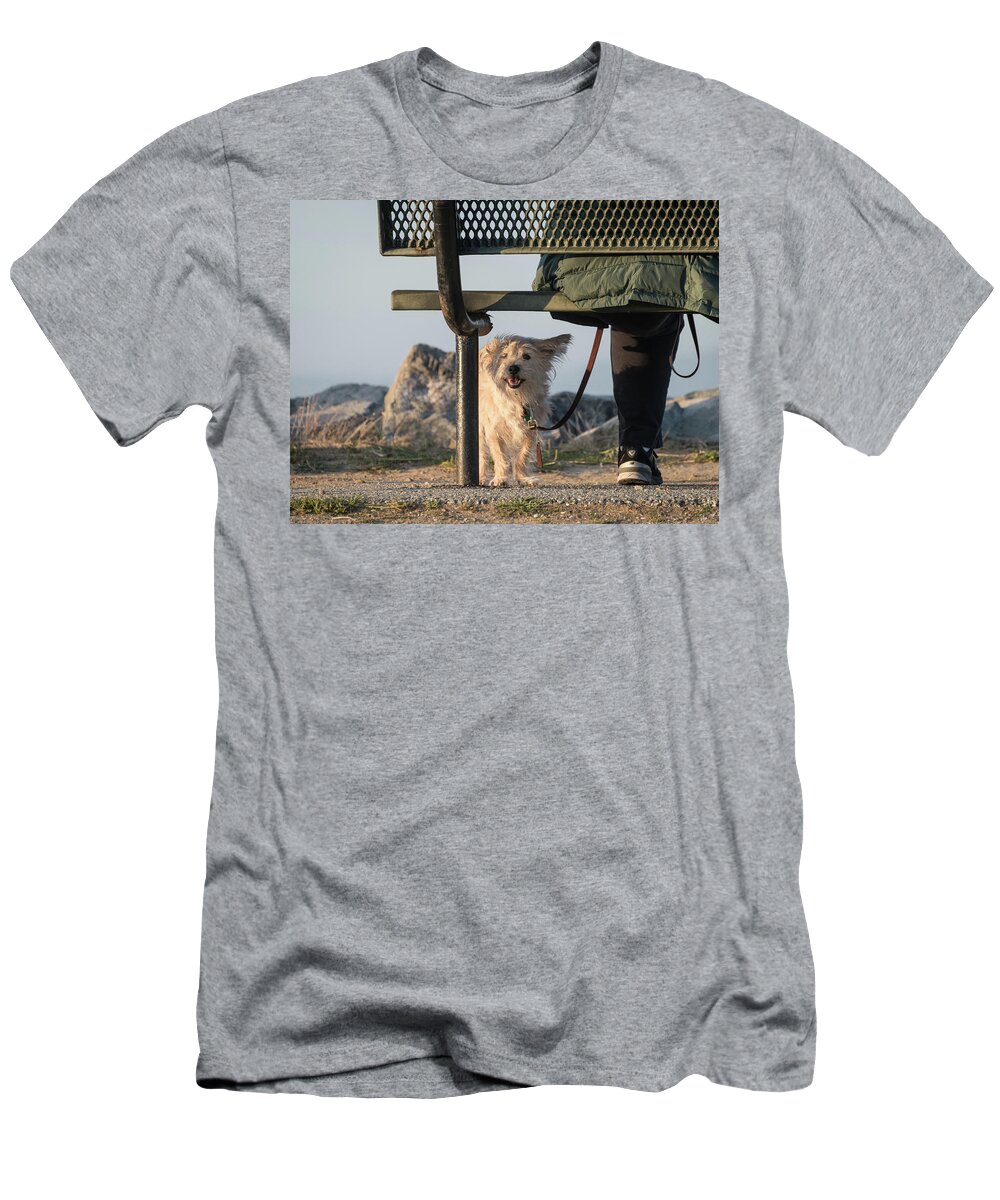 Dog T-Shirt featuring the photograph Windblown #2 by Alex Lapidus