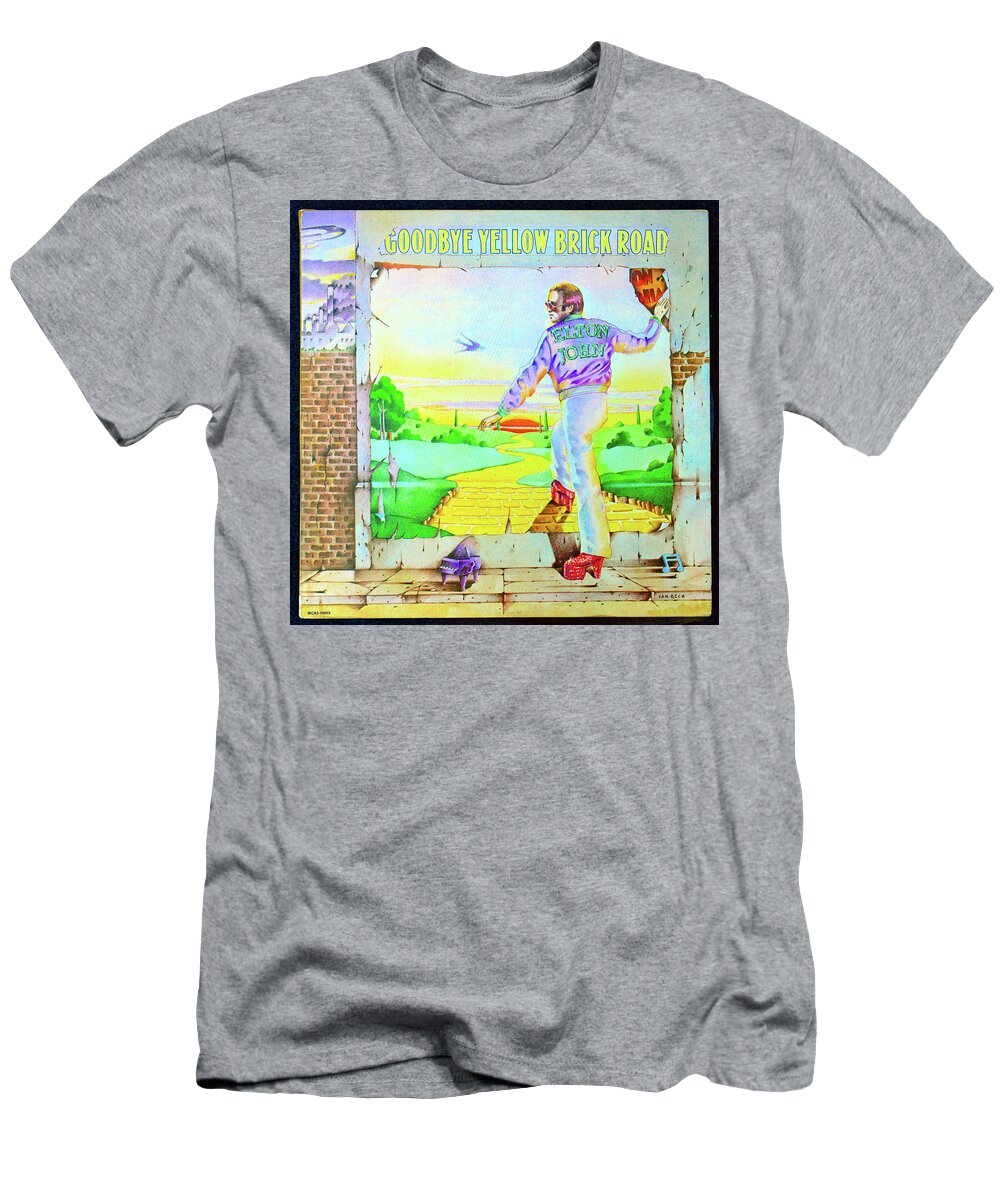 1973 Goodbye Yellow Brick Road album cover T-Shirt