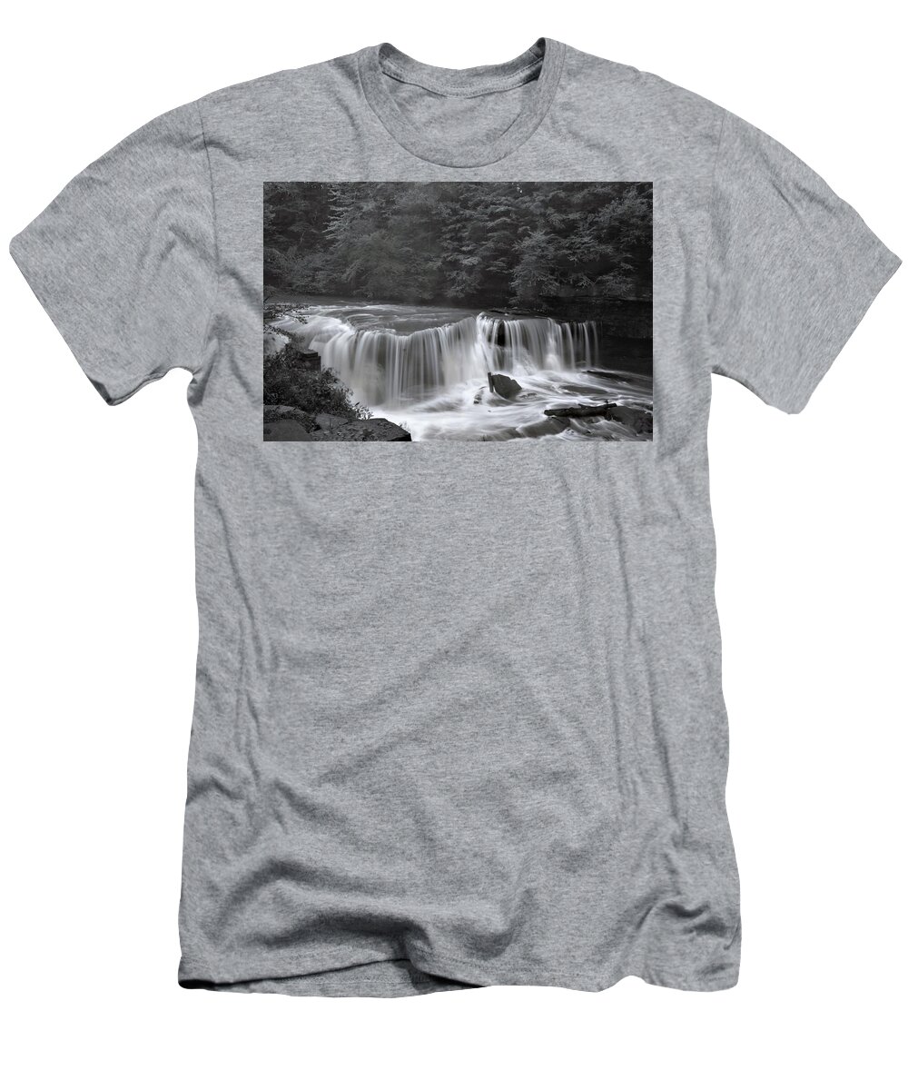  T-Shirt featuring the photograph Great Falls by Brad Nellis