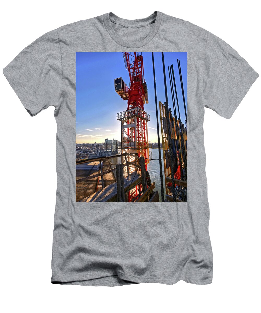 Halcyon T-Shirt featuring the photograph 2021-12-14-2266-PrivateDrive by Steve Sahm