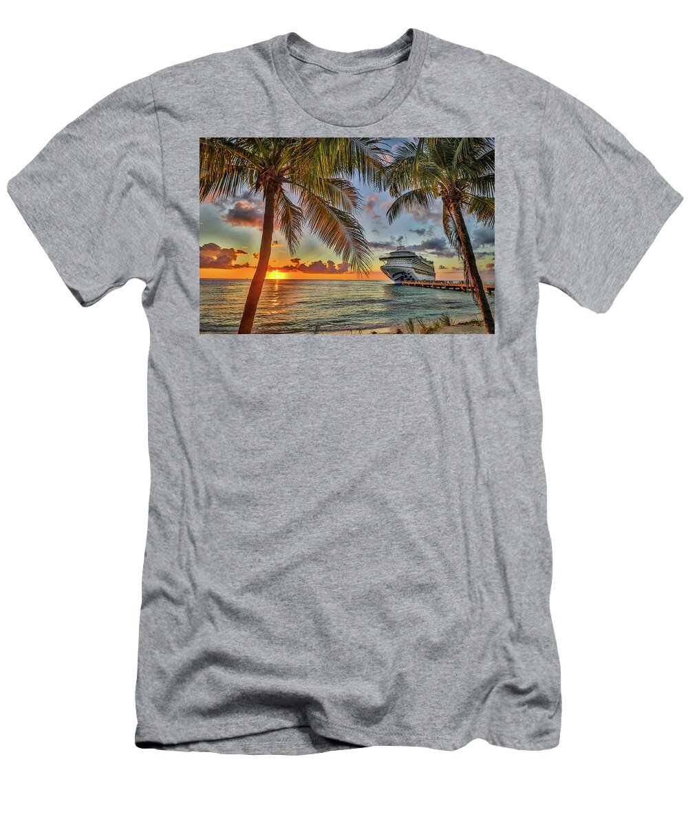 Grand Turk Turks And Caicos T-Shirt featuring the photograph Grand Turk Turks and Caicos #3 by Paul James Bannerman