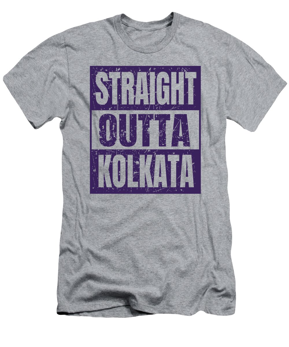 Kolkata T-Shirt featuring the digital art Kolkata Knight Riders #7 by Civil Ngeneri