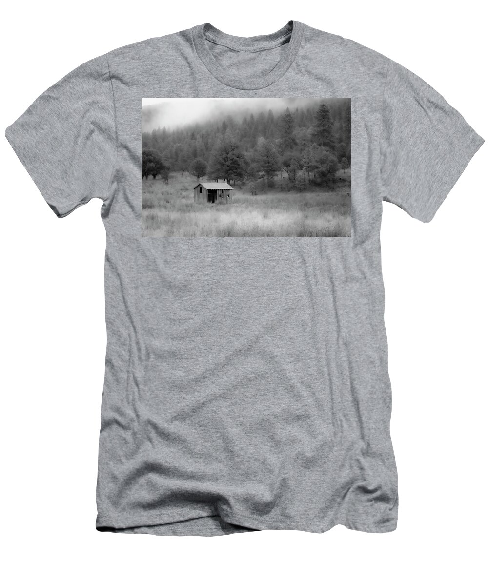Dreamy T-Shirt featuring the photograph A Dreamscape Barn by Mary Lee Dereske
