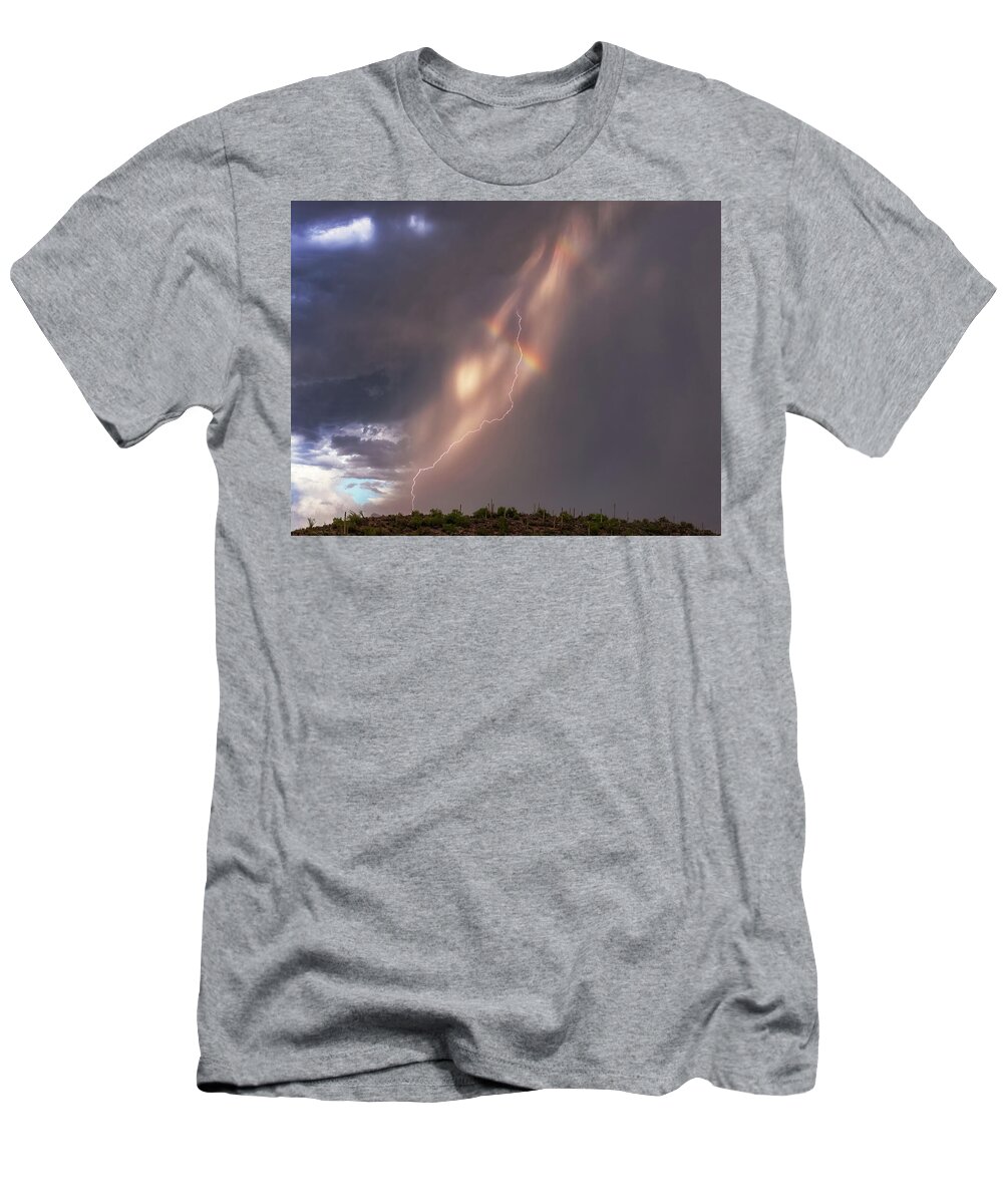 Arizona T-Shirt featuring the photograph A Sliver of Color by Rick Furmanek