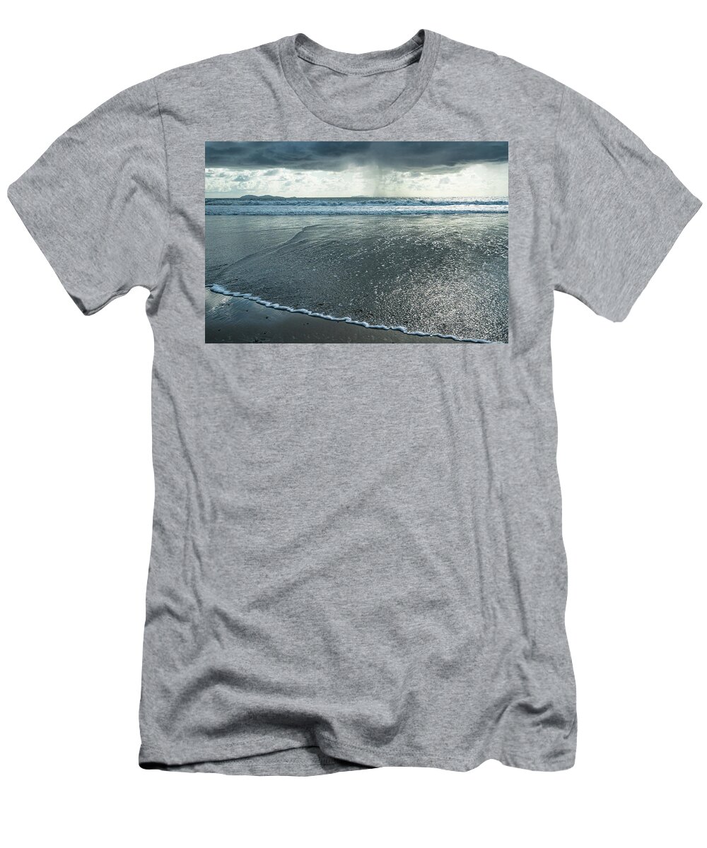 Beach T-Shirt featuring the photograph Accept by Ryan Weddle