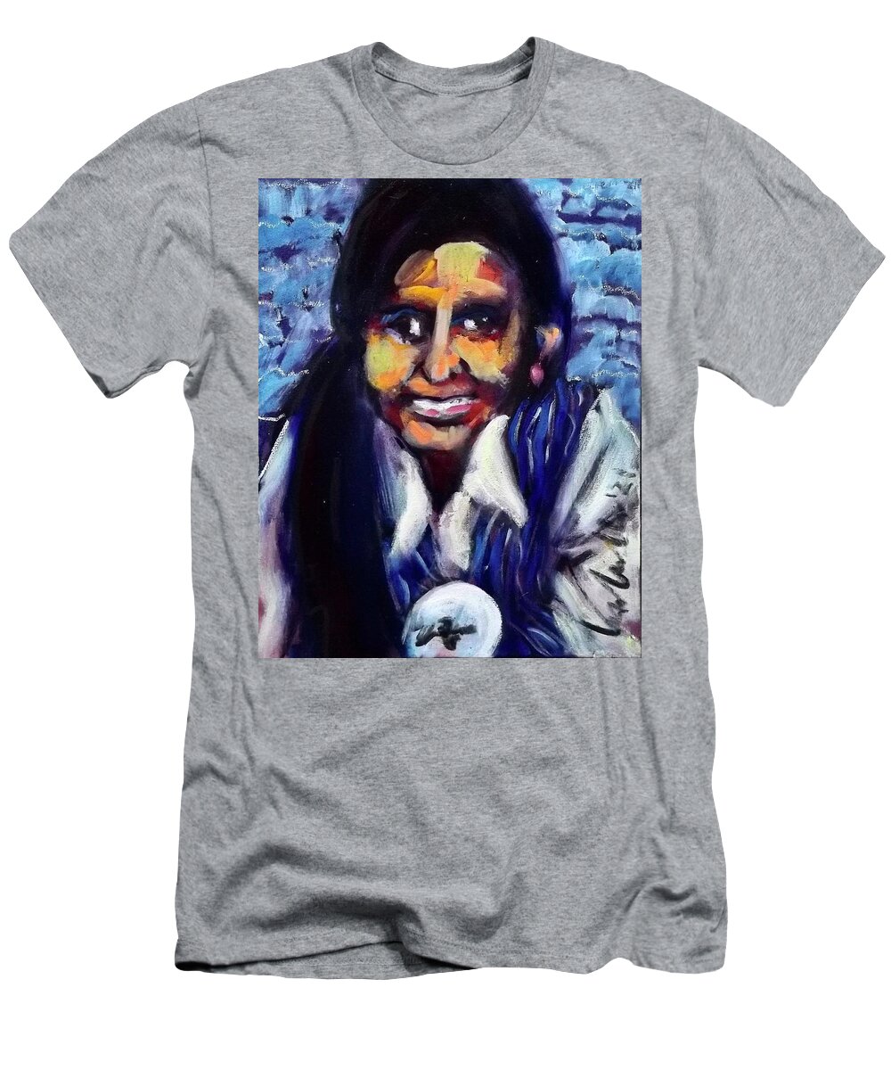 Painting T-Shirt featuring the painting Ada by Les Leffingwell