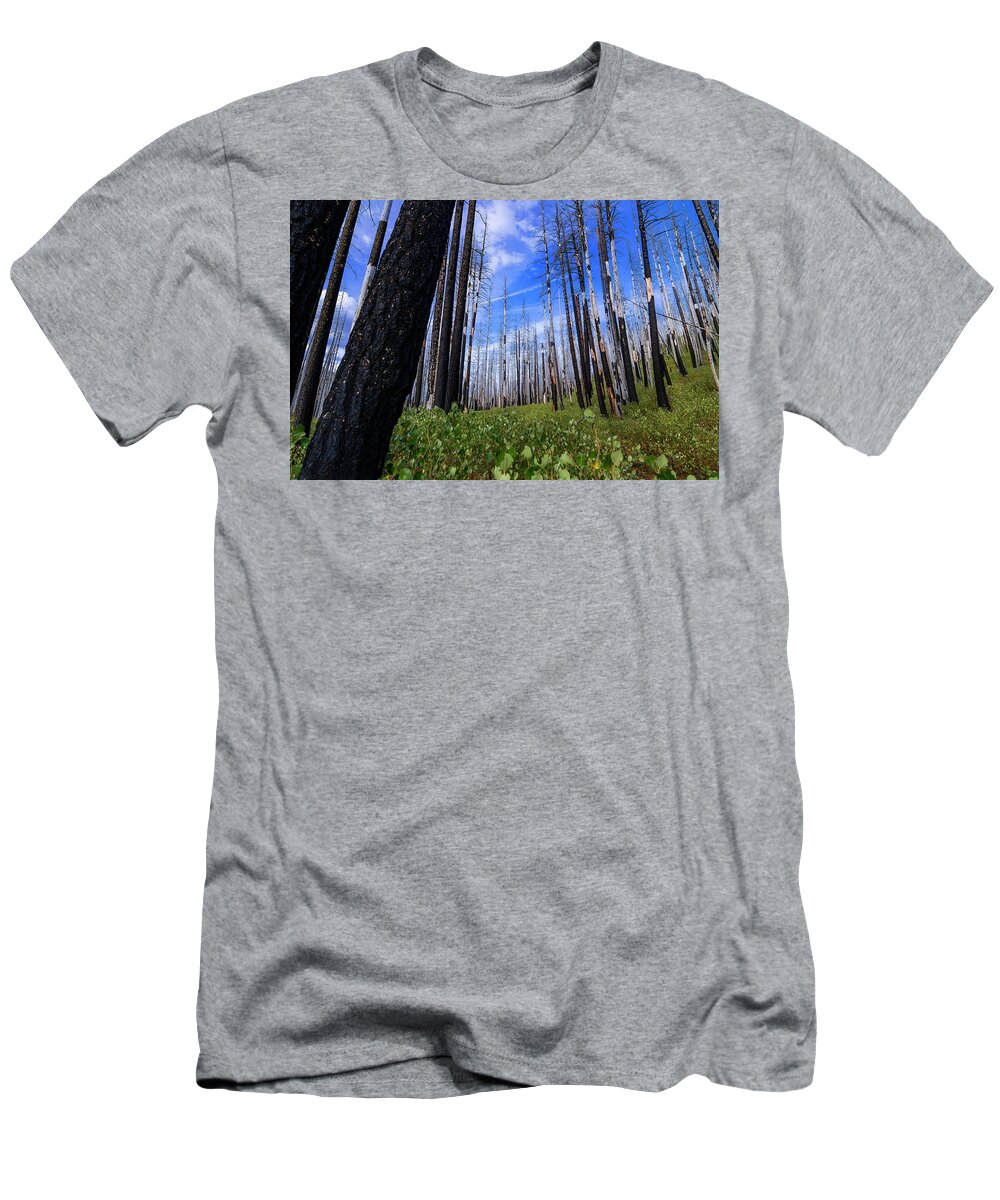 Clouds T-Shirt featuring the photograph Aftermath 2 by Pelo Blanco Photo