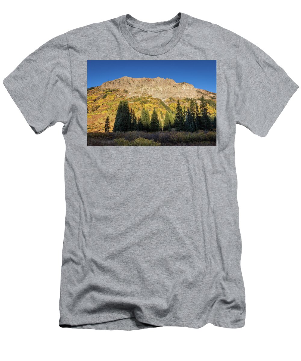 Colorado T-Shirt featuring the photograph Against the Sky by Jack Clutter
