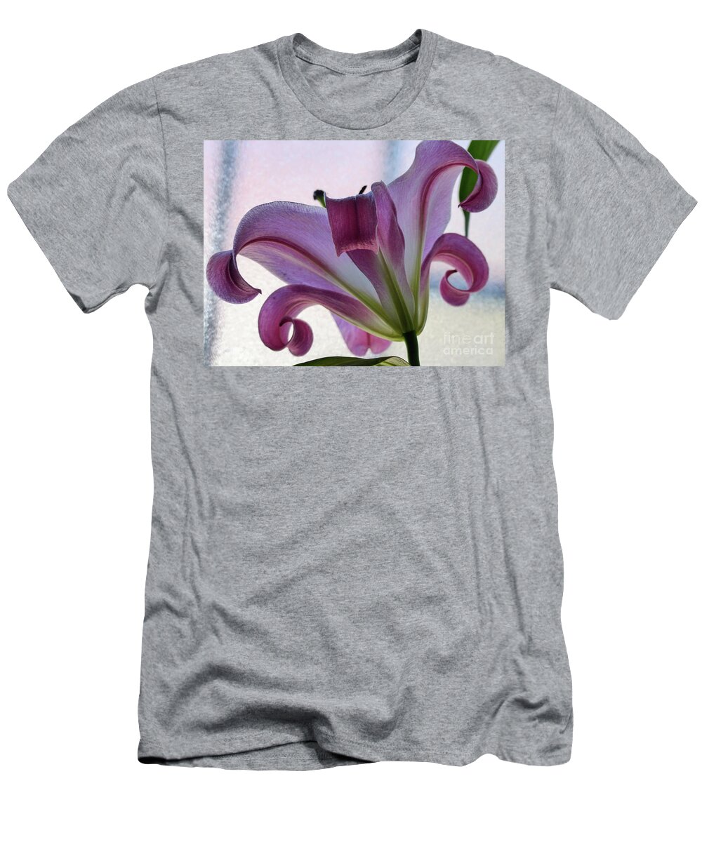 Backlit Flower T-Shirt featuring the photograph Amazing Grace by Rosanne Licciardi
