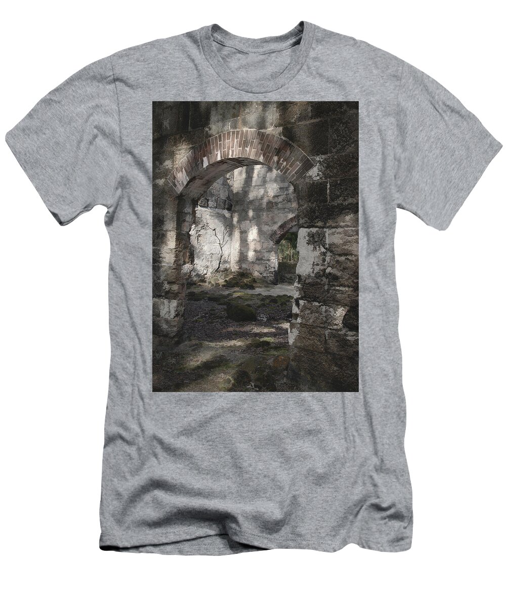 Arch T-Shirt featuring the photograph Arch Through Arch by M Kathleen Warren