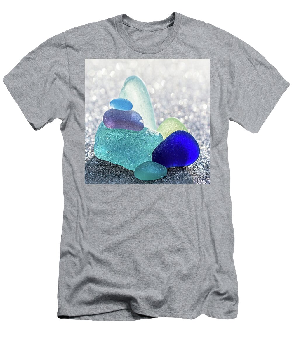 Unique T-Shirt featuring the photograph Arctic Peaks by Barbara McMahon