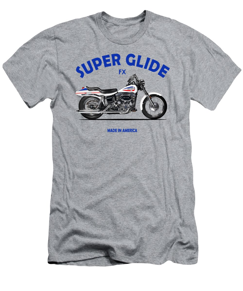 Fx Super Glide T-Shirt featuring the photograph The FX Super Glide by Mark Rogan
