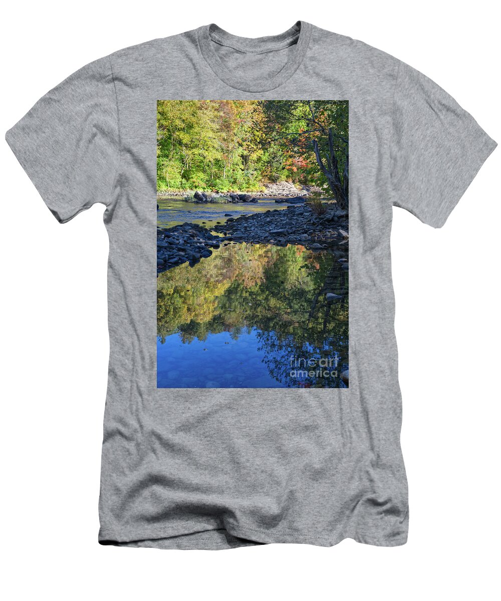 Tennessee T-Shirt featuring the photograph Autumn Reflections 8 by Phil Perkins