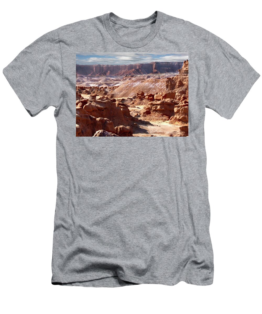Desert T-Shirt featuring the photograph Back Roads Utah 5 by Mike McGlothlen