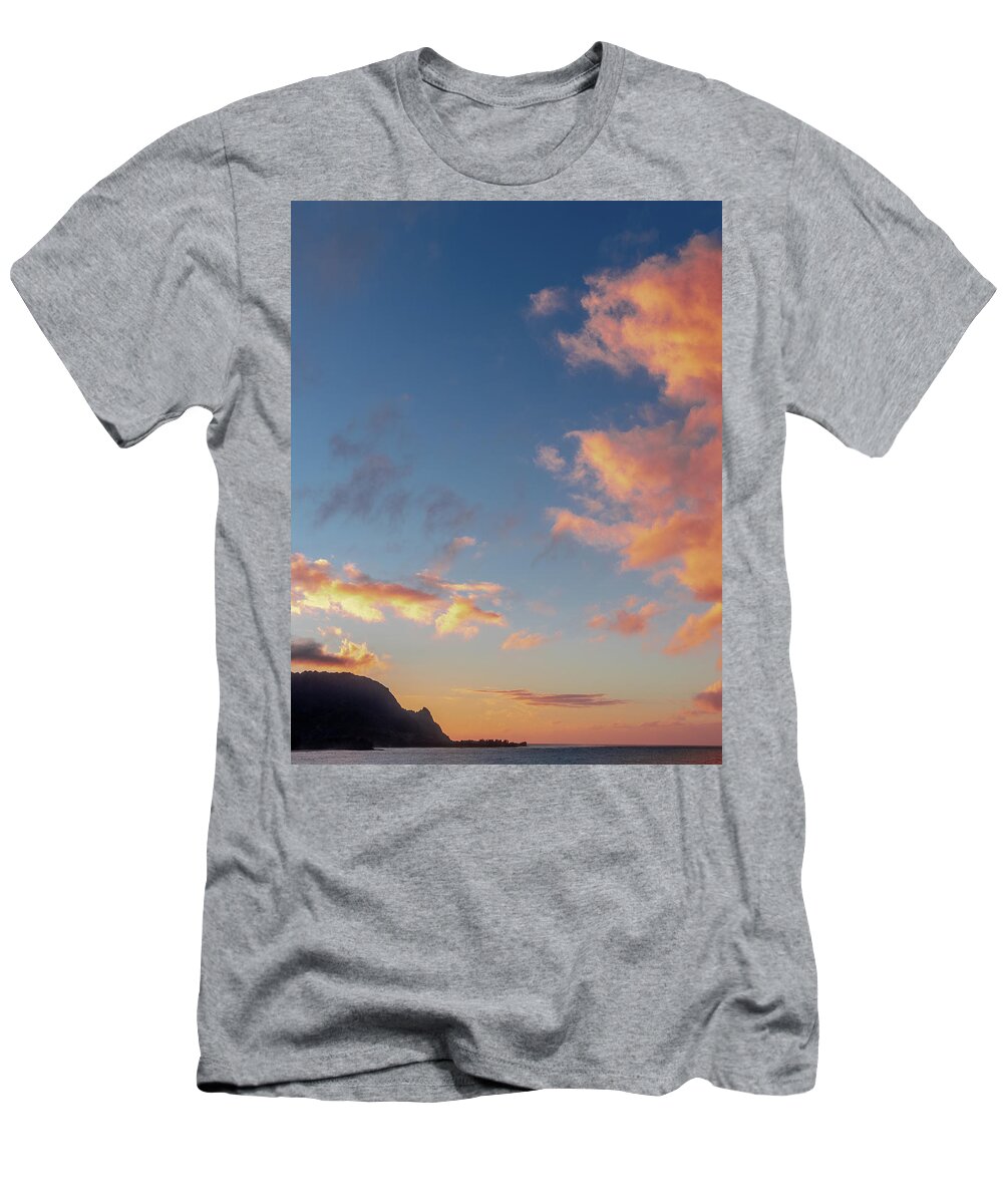 … Kauai T-Shirt featuring the photograph Bali Hai on Kauai at Sunset II. by Doug Davidson