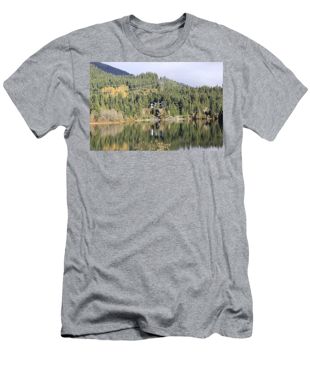 Nature T-Shirt featuring the photograph Reflections In Nita Lake by Mr JB Stickley