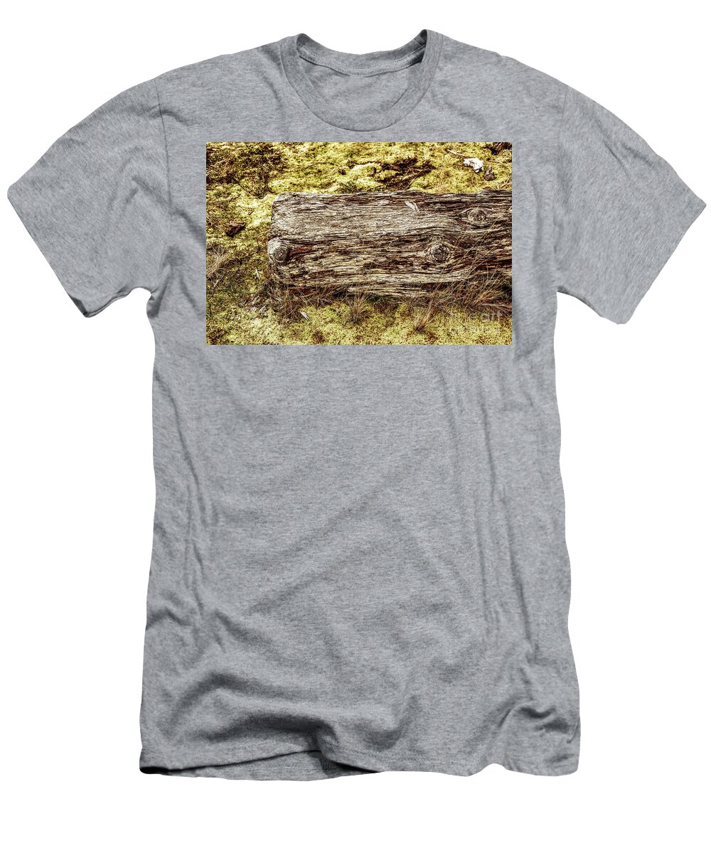 Beach Driftwood T-Shirt featuring the photograph Beach Driftwood 26 by M G Whittingham