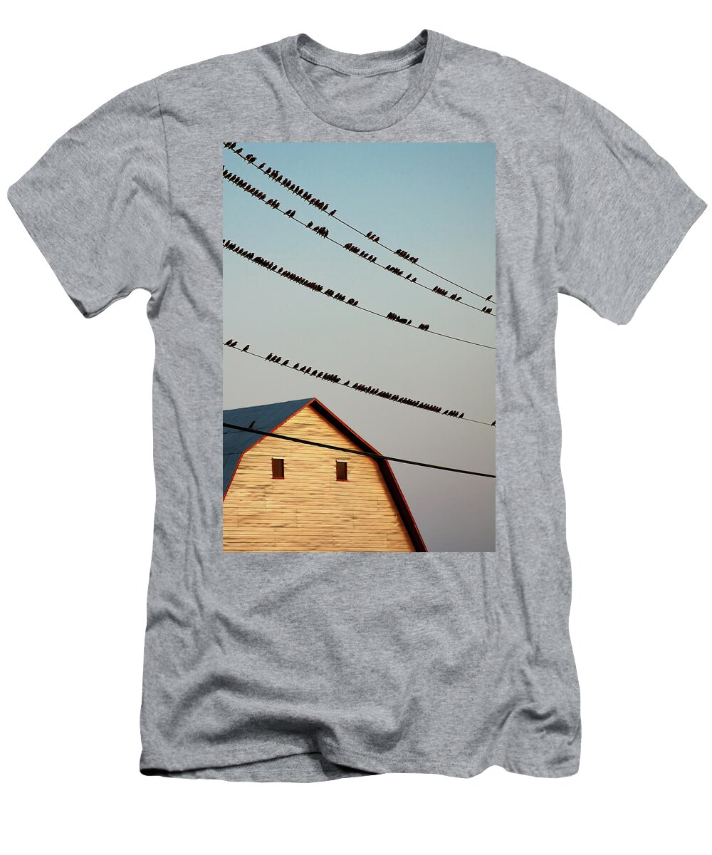Bed Time T-Shirt featuring the photograph Bedtime in Quebec, Canada by Tatiana Travelways