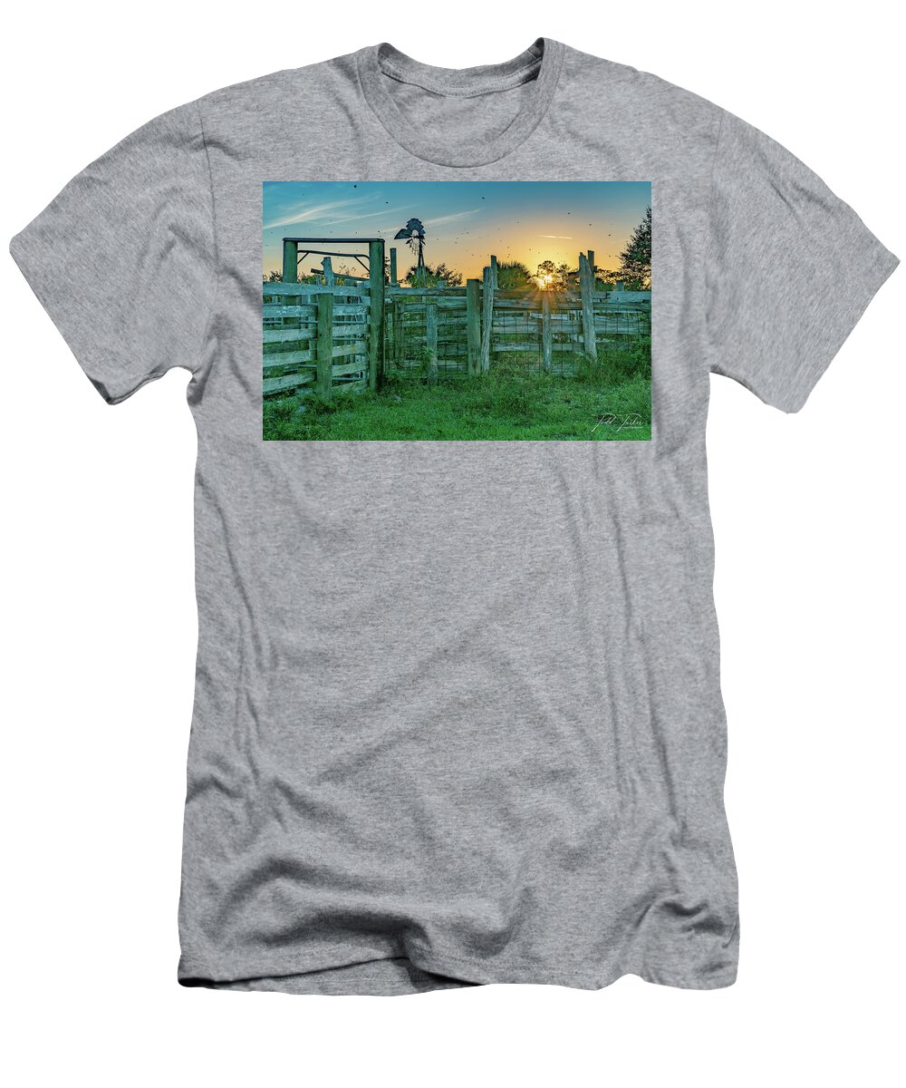 Indiantown T-Shirt featuring the photograph Bird Sky by Todd Tucker