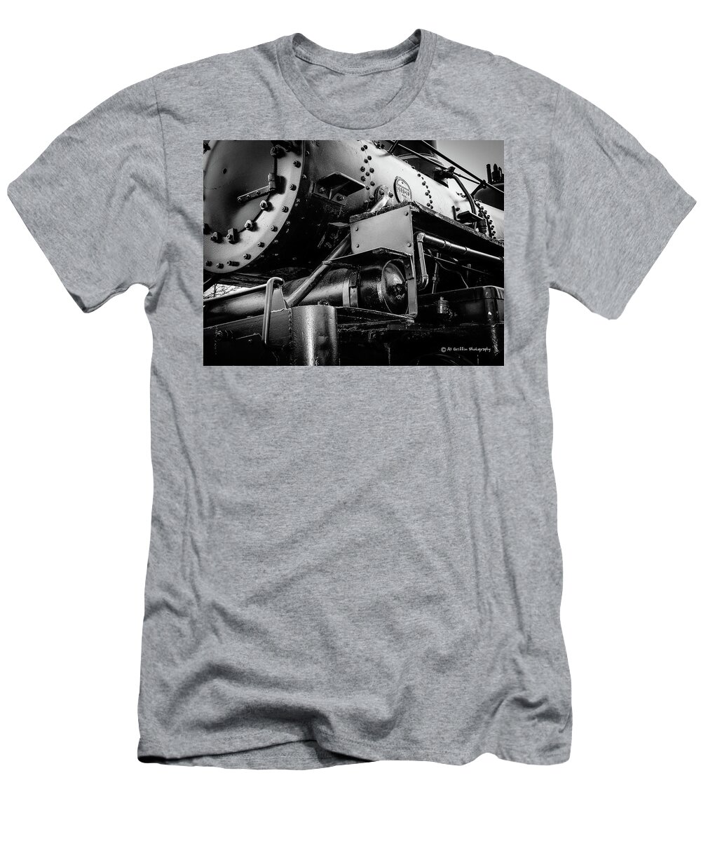 Steam T-Shirt featuring the photograph Boiler by Al Griffin