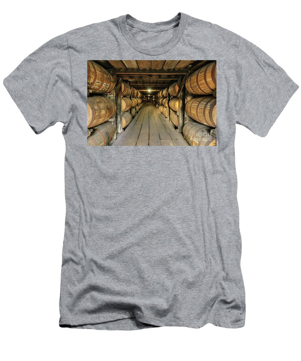 Rick T-Shirt featuring the photograph Buffalo Trace Rick House - D008610 by Daniel Dempster