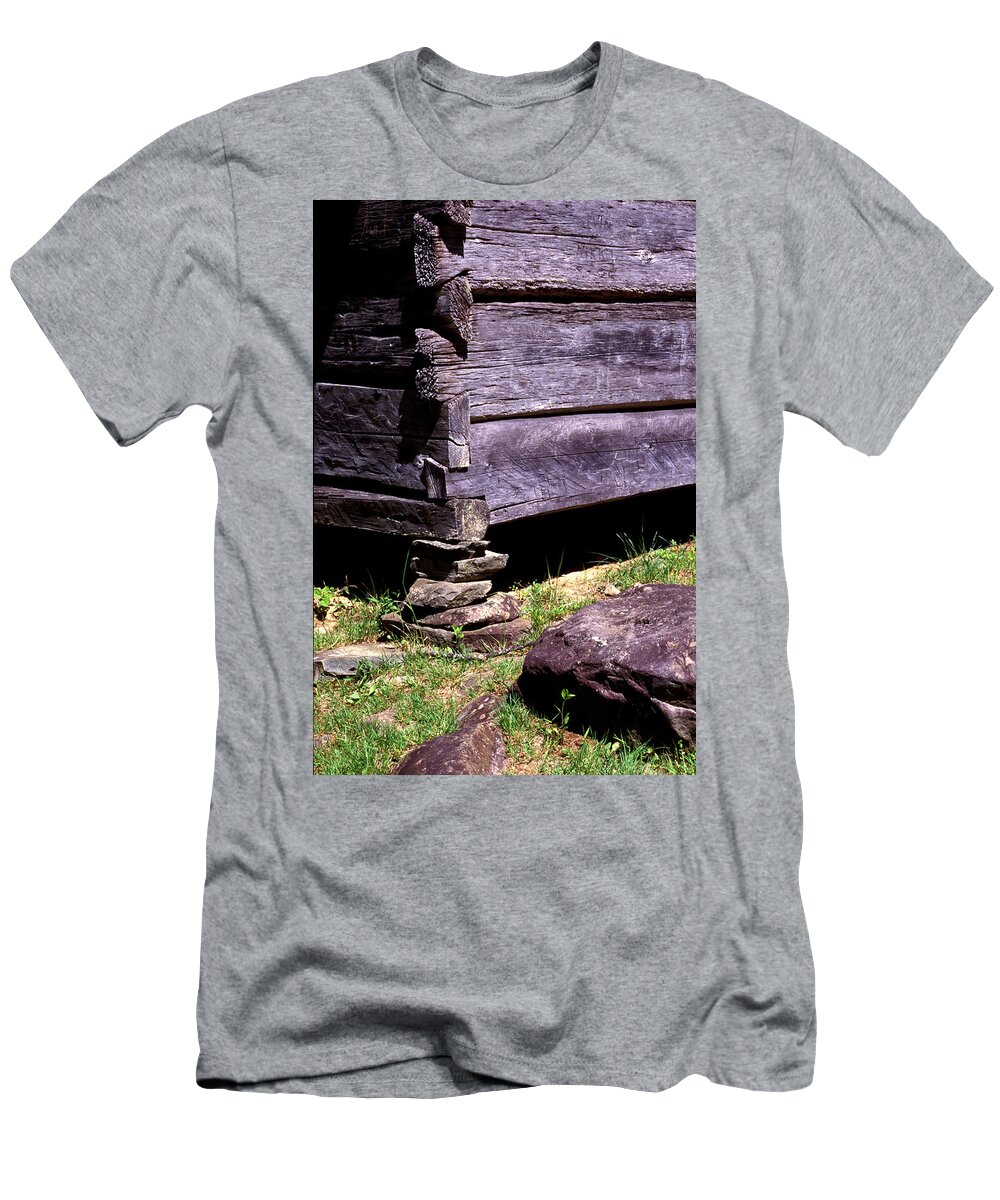 F2-ea-0675 T-Shirt featuring the photograph Building Code - Southern Style by Paul W Faust - Impressions of Light