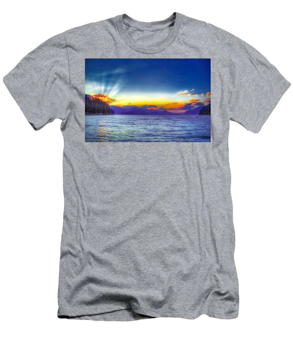 Camp Bay T-Shirt featuring the photograph Camp Bay by Dan Eskelson