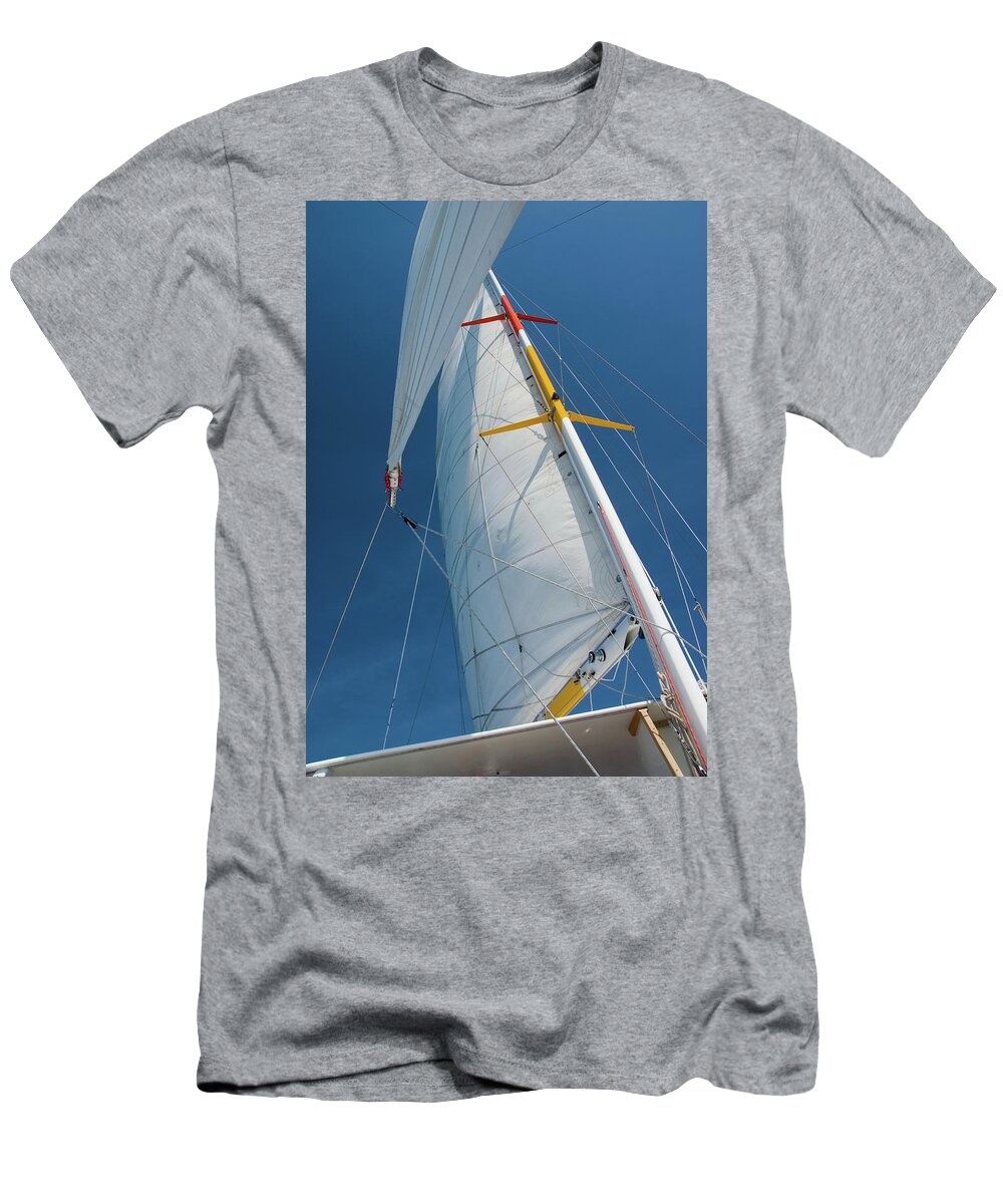 Catamaran T-Shirt featuring the photograph Catamaran by Melissa Southern