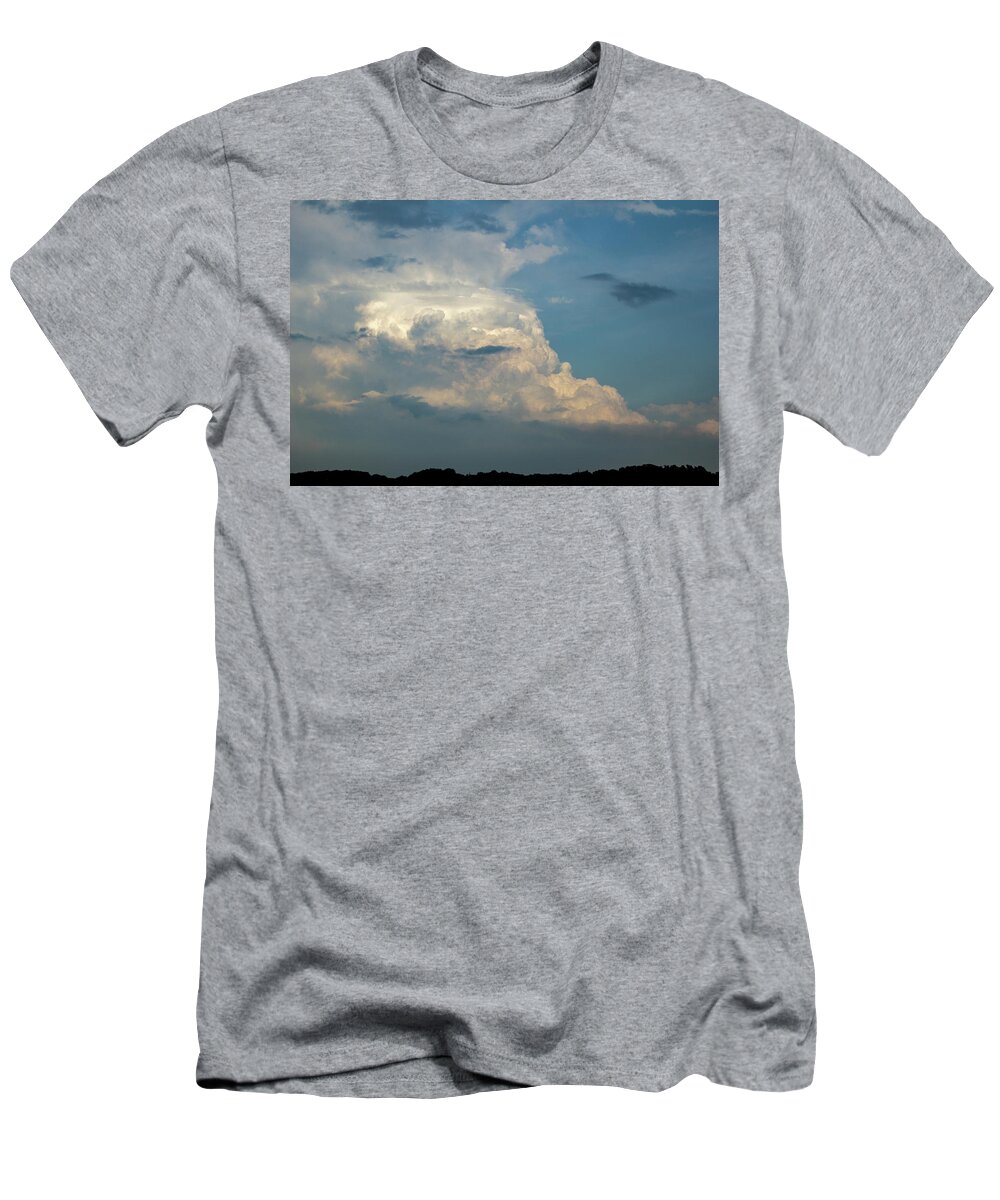 Nebraskasc T-Shirt featuring the photograph Central Nebraska Supercell 019 by Dale Kaminski