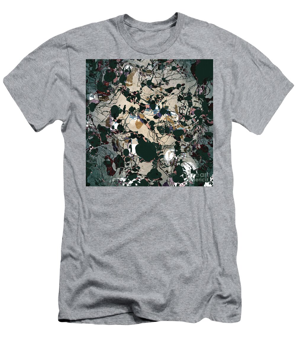 Abstract T-Shirt featuring the digital art Chaos by Phil Perkins
