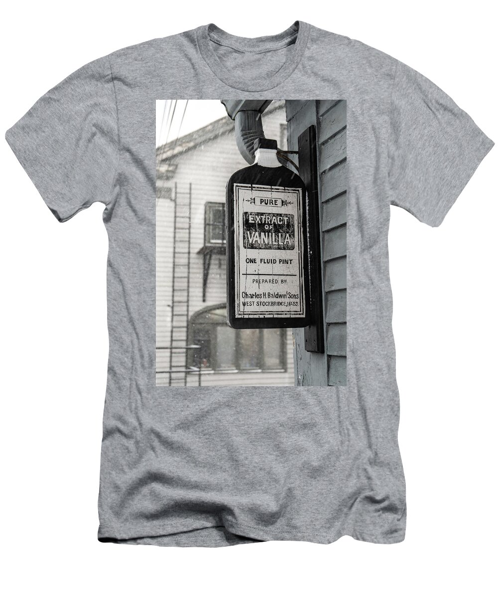 Sign T-Shirt featuring the photograph Charles H. Baldwin and Sons by Christopher Brown