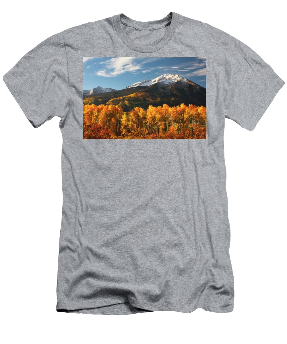 Aspen T-Shirt featuring the photograph Colorado Gold by Darren White