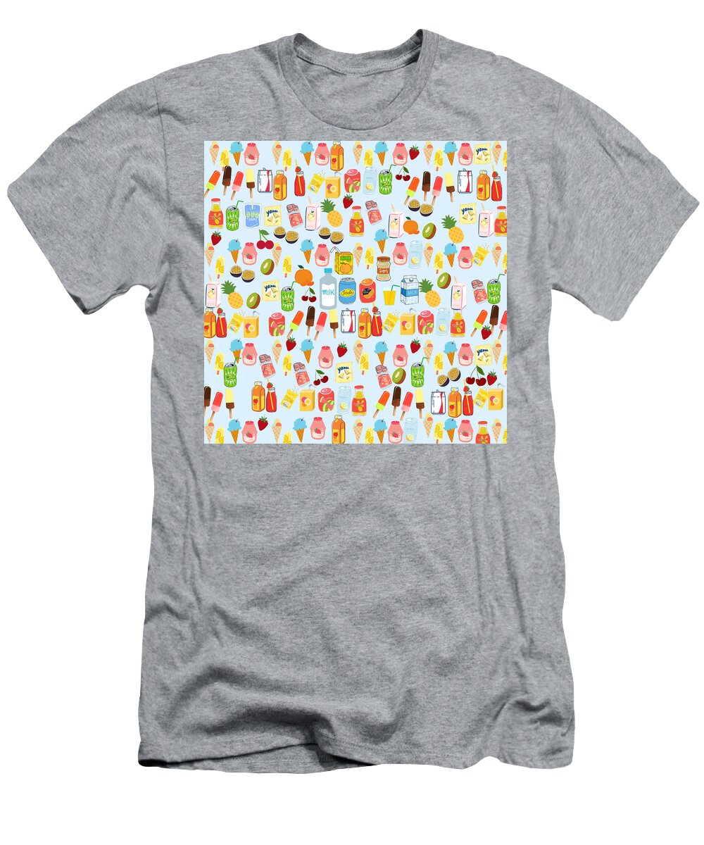 T-Shirt featuring the digital art Colorful by Moon Light