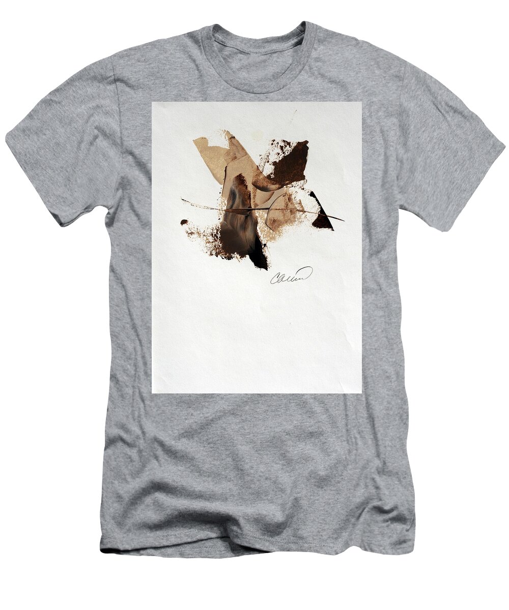 Pallet Point T-Shirt featuring the painting Commencement Roads #3 by Craig Morris