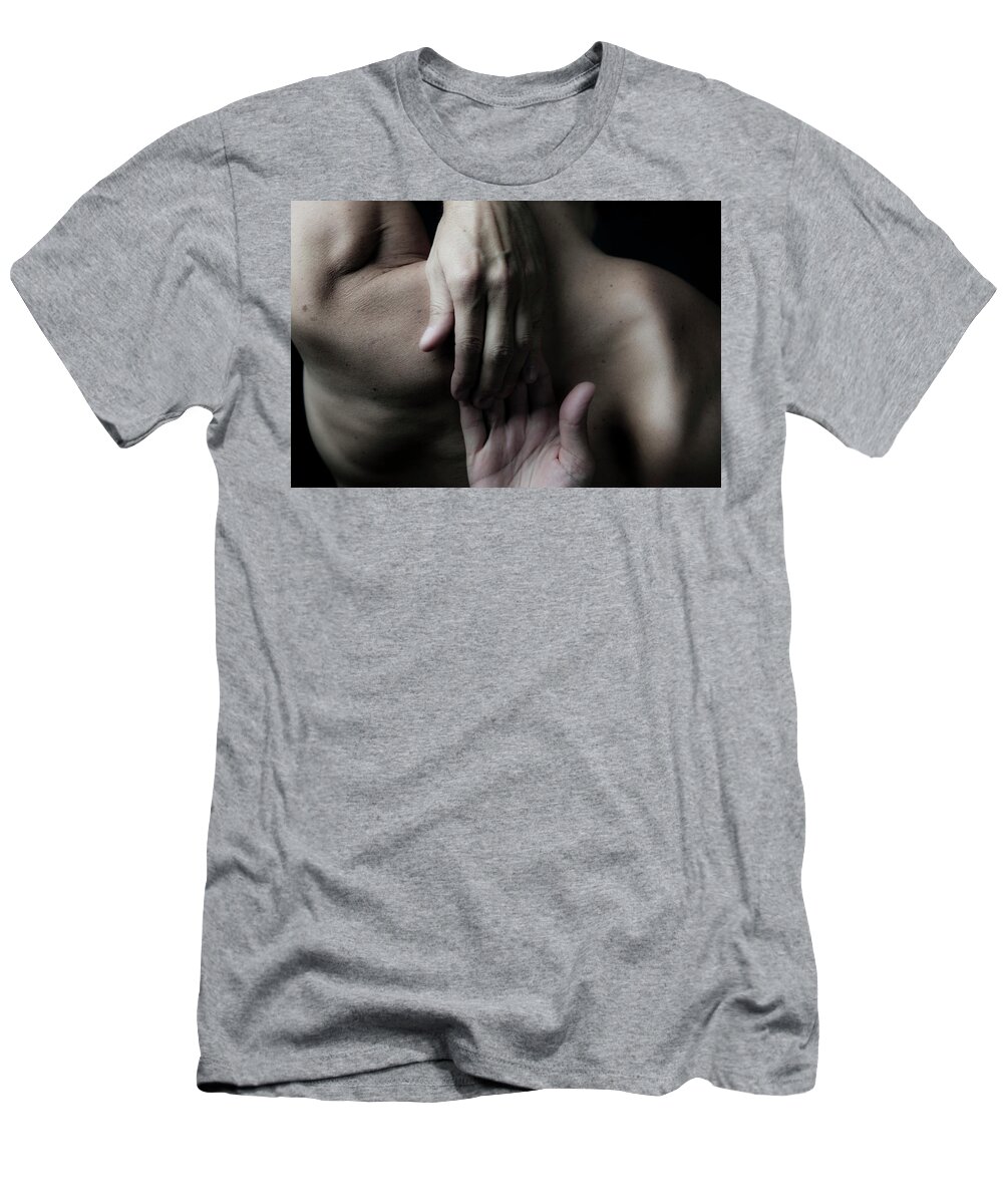 Yoga T-Shirt featuring the photograph Cow by Marian Tagliarino